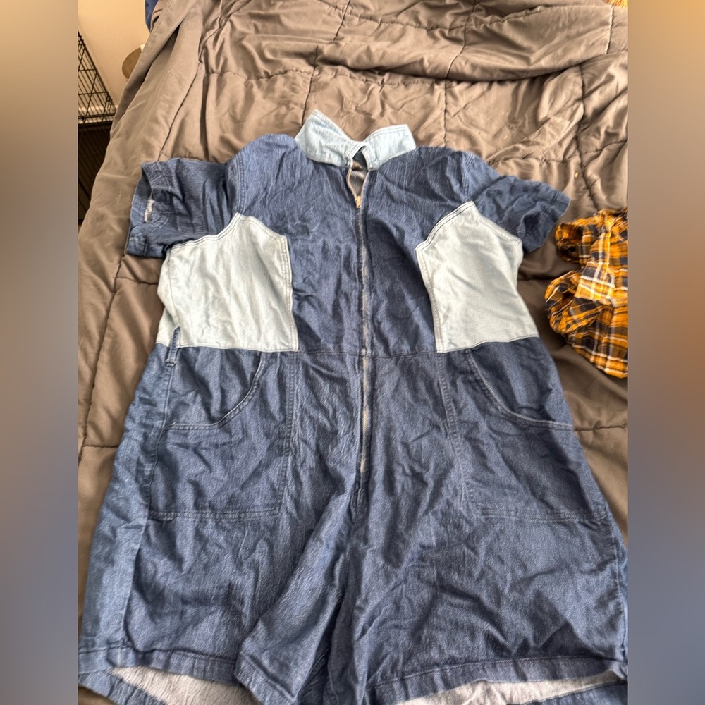 Ashley Stewart Light Blue Denim Dress